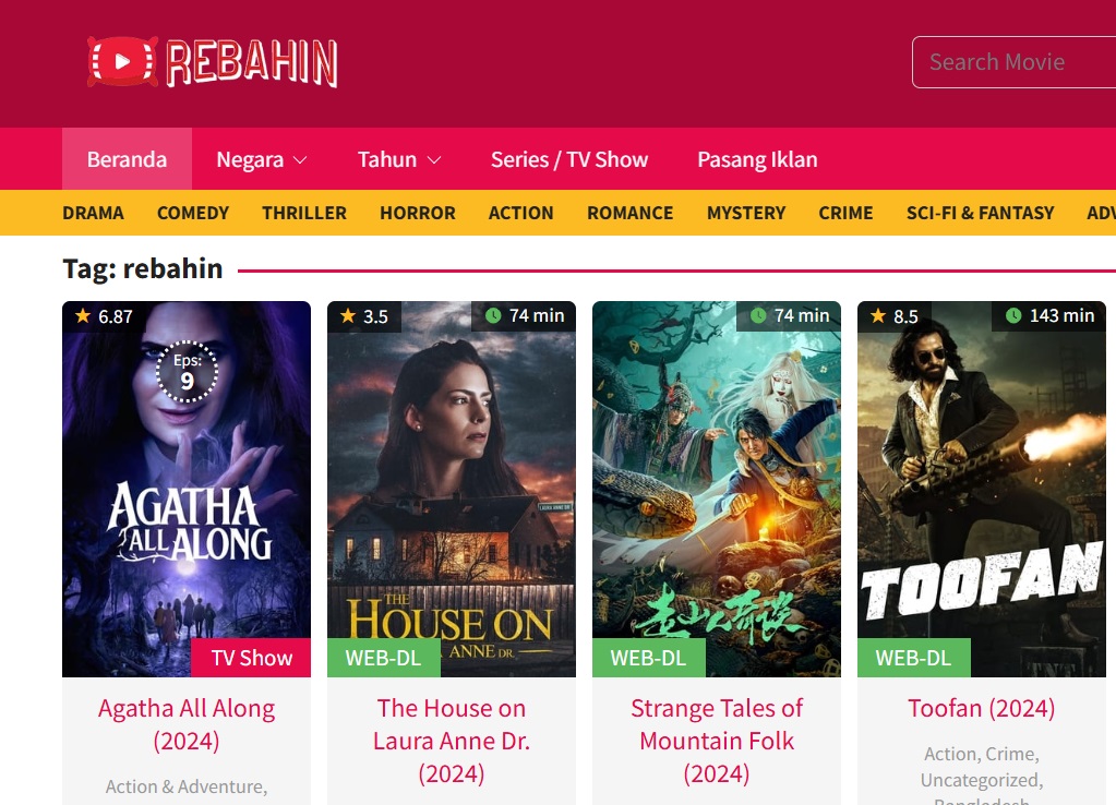 Gratis Tanpa Langganan! Ini Info Seputar Rebahin yang Banyak Dicari